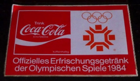 5505-16 € 1,00 coca cola sticker 11x8 cm
